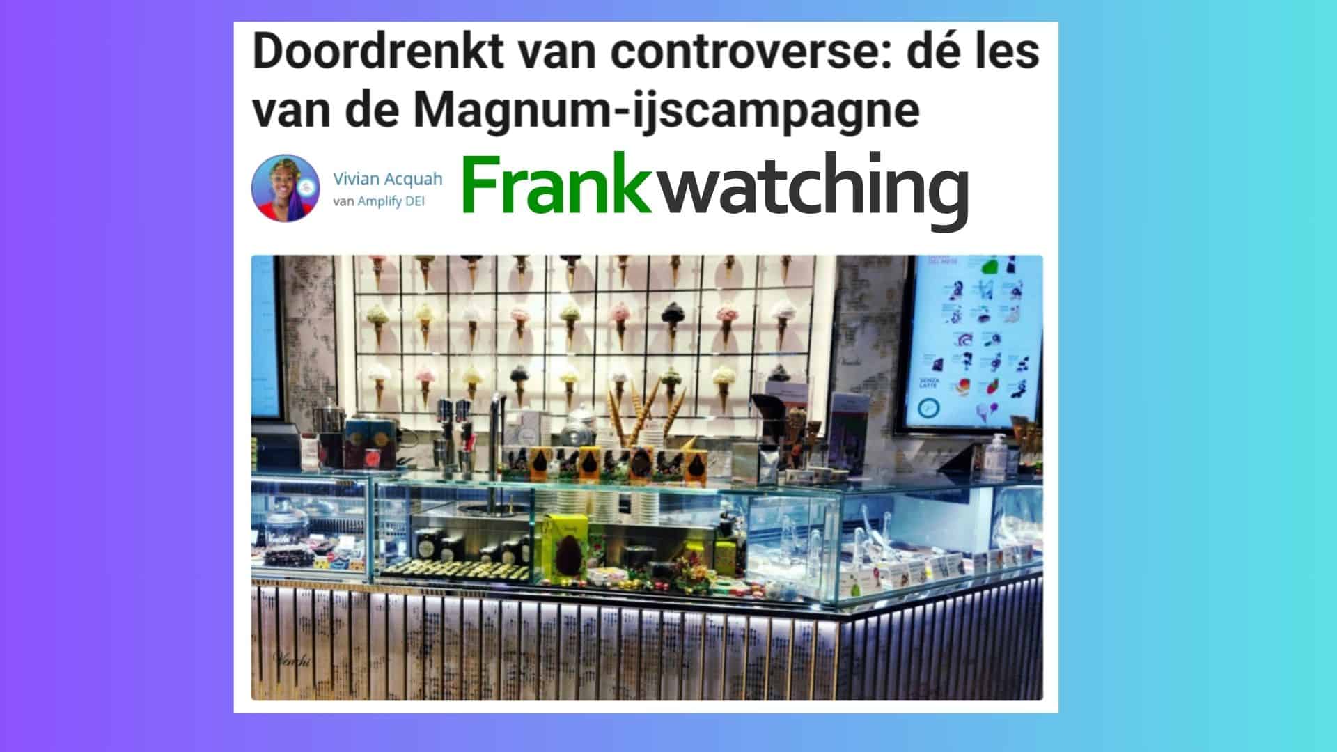 FrankWatching Vivian Acquah Vivian Acquah in de media op Frankwatching over leiderschap en inclusieve communicatie